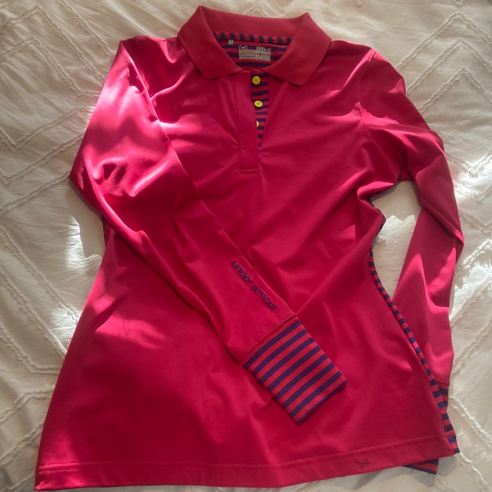 Under armour golf polo